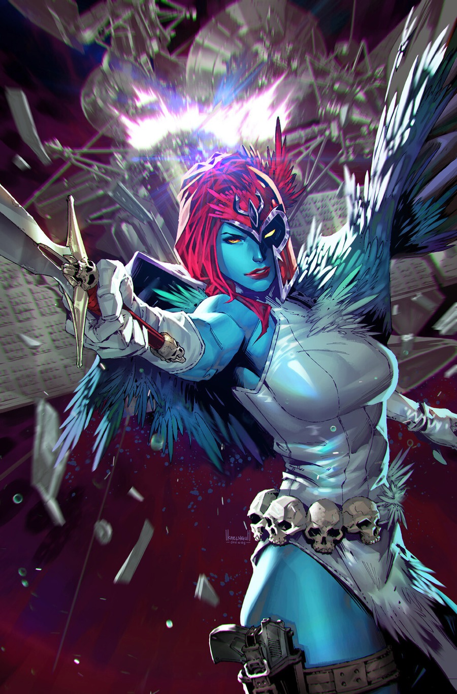Kael Ngu - X-Men #15 Cover B – Mystique reveal