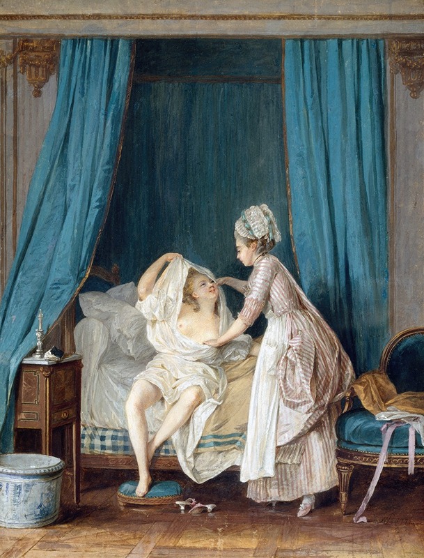 Niklas Lafrensen - Lady Getting out of Bed