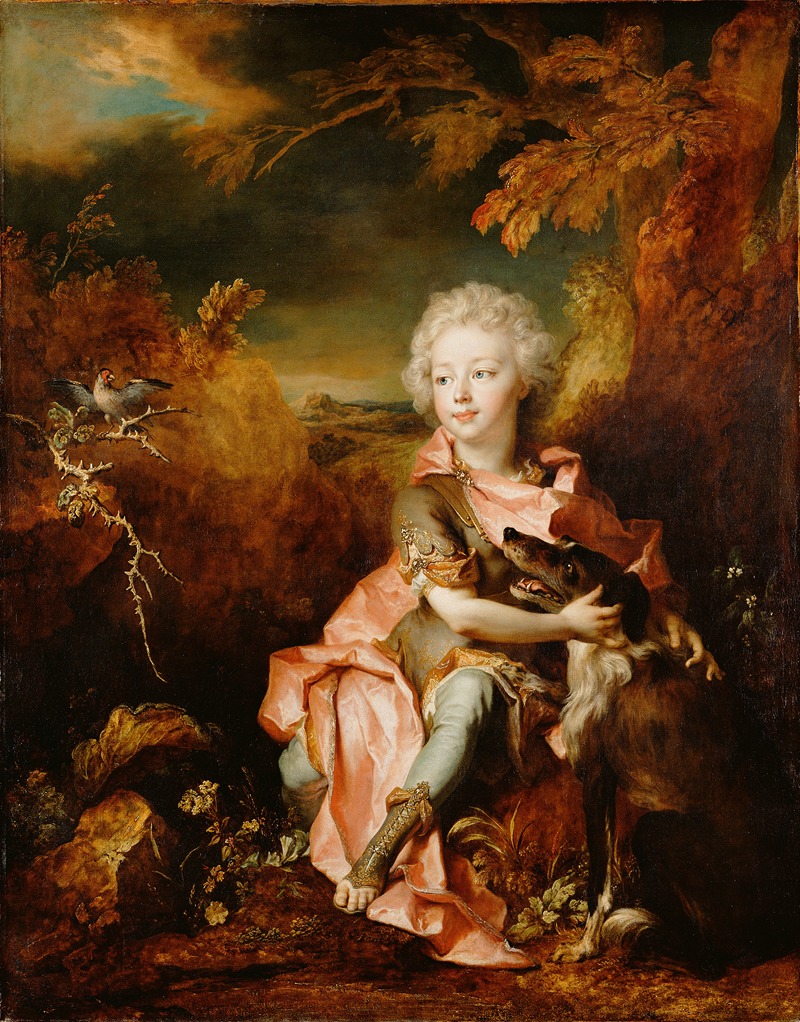 Nicolas de Largillière - Portrait of a Boy in Fancy Dress