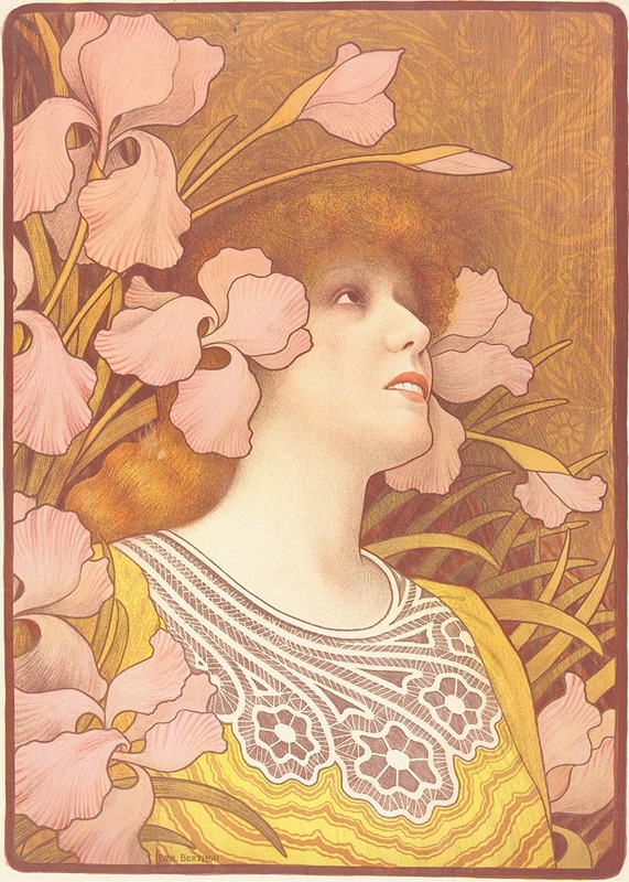 Paul Berthon - Sarah Bernhardt as Melisande