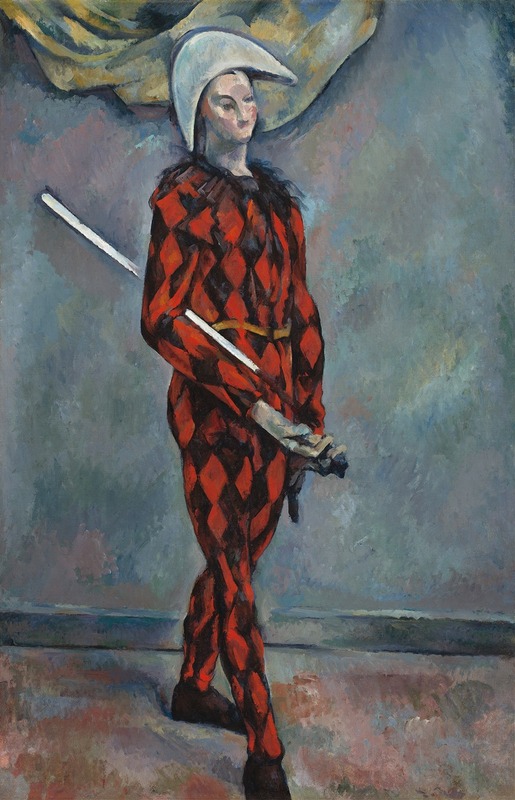 Paul Cézanne - Harlequin