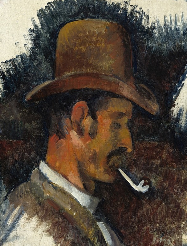 Paul Cézanne - Man with Pipe