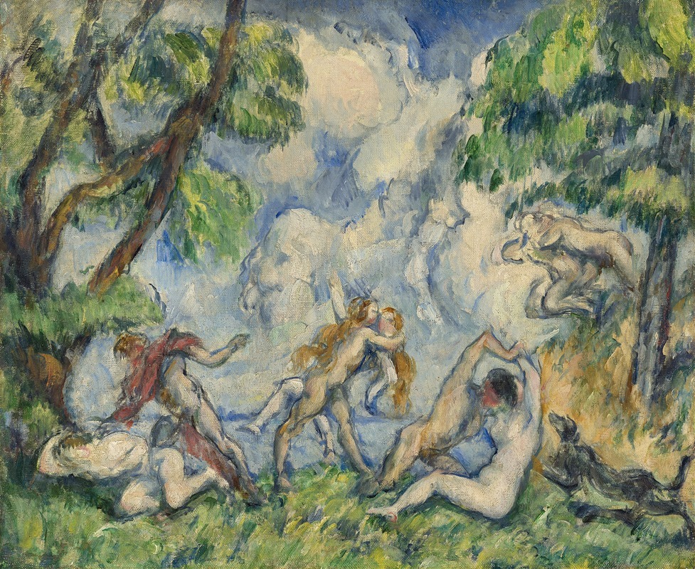 Paul Cézanne - The Battle of Love