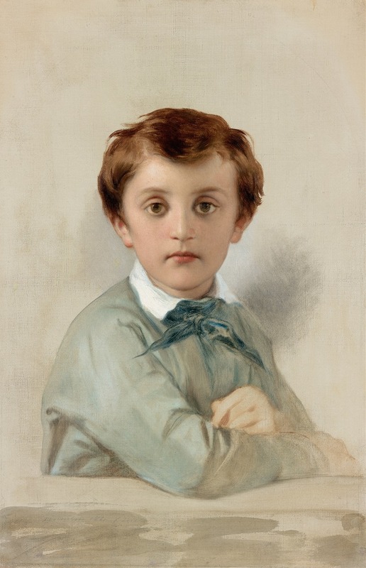 Paul Delaroche - Portrait of Philippe-Grégoire Delaroche, the Artist’s Younger Son