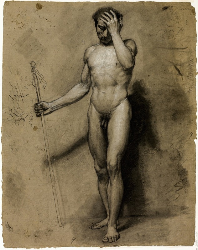 Paul Emile Detouche - Standing Male Nude