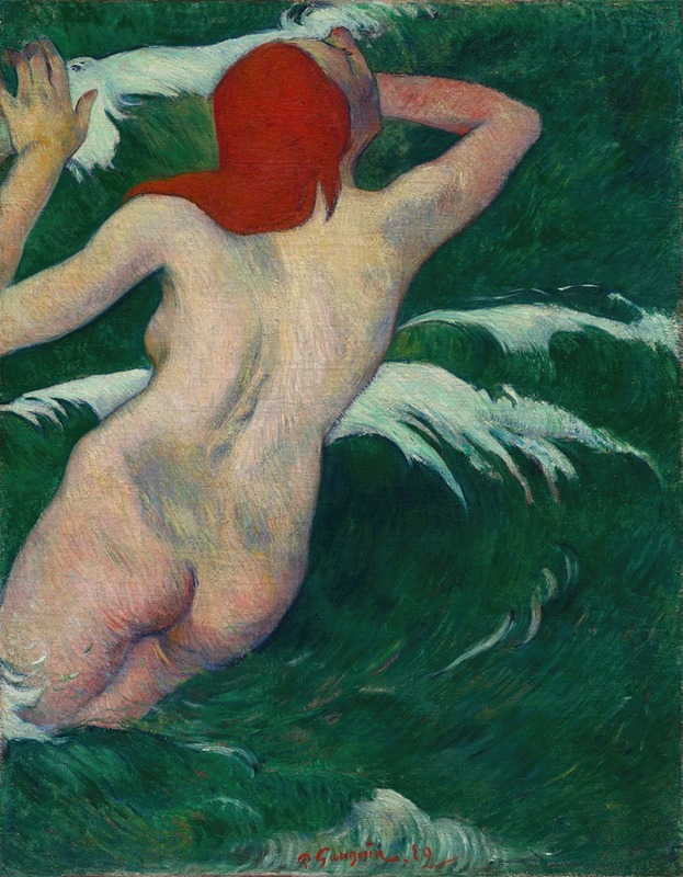 Paul Gauguin - In the Waves (Dans les Vagues)