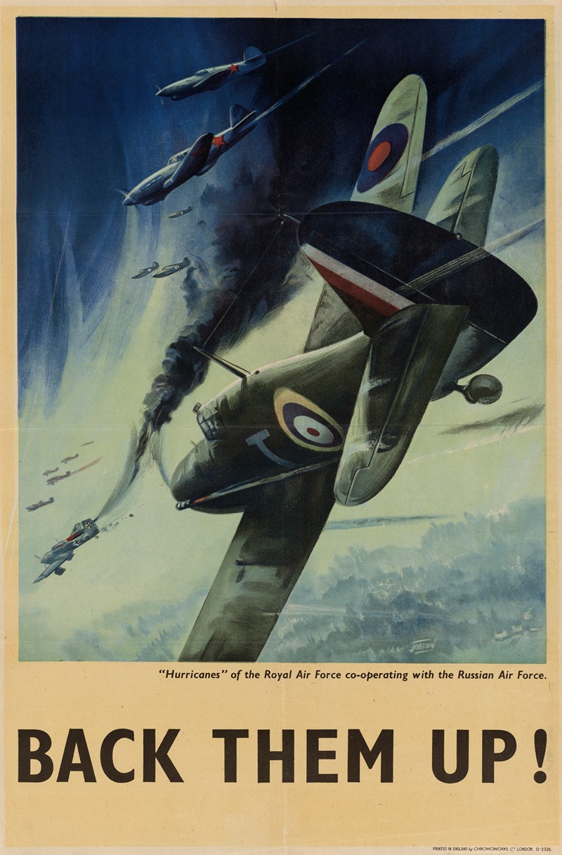 Ron Jobson - ‘Hurricanes’ of the Royal Air Force Cooperating with the Russian Air Force – Back Them Up!