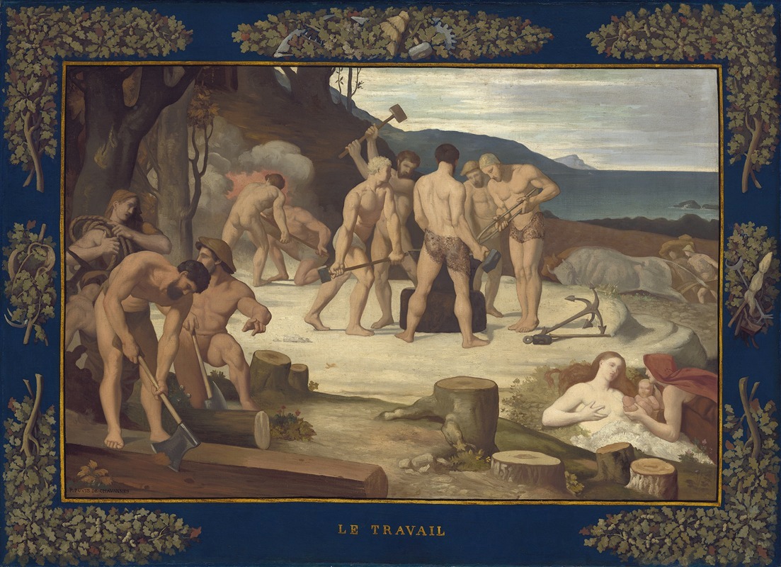 Pierre Puvis de Chavannes - Work