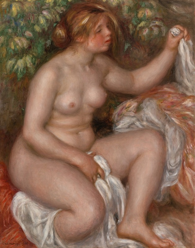 Pierre-Auguste Renoir - After the Bath (La Sortie du bain)