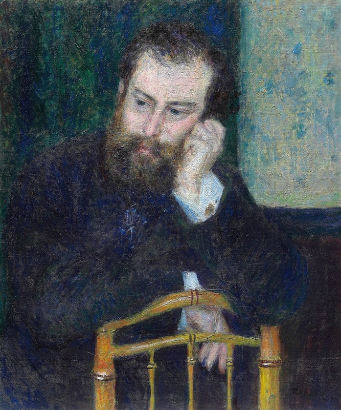 Pierre-Auguste Renoir - Alfred Sisley