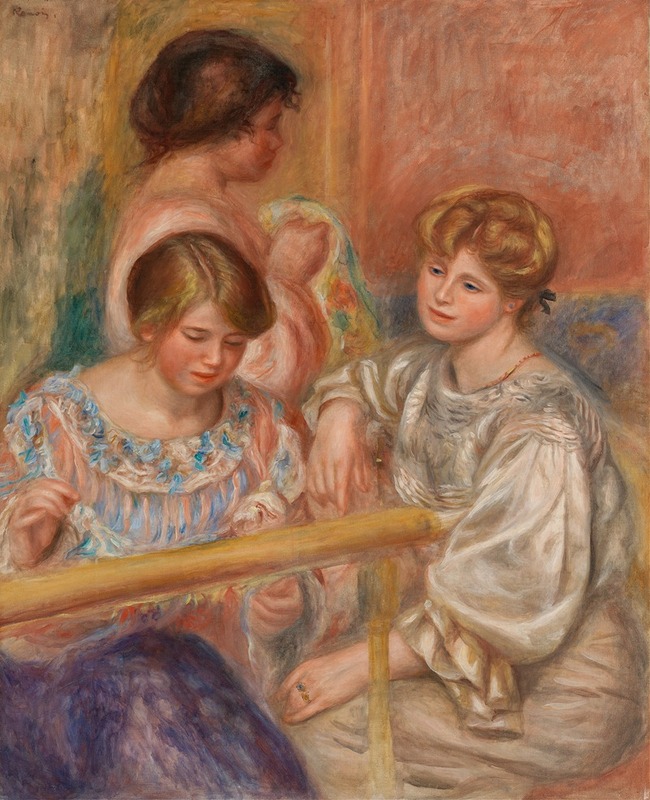 Pierre-Auguste Renoir - Embroiderers (Les Brodeuses)