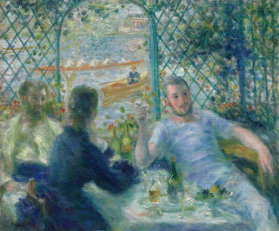 Pierre-Auguste Renoir - Lunch at the Restaurant Fournaise (The Rowers’ Lunch)