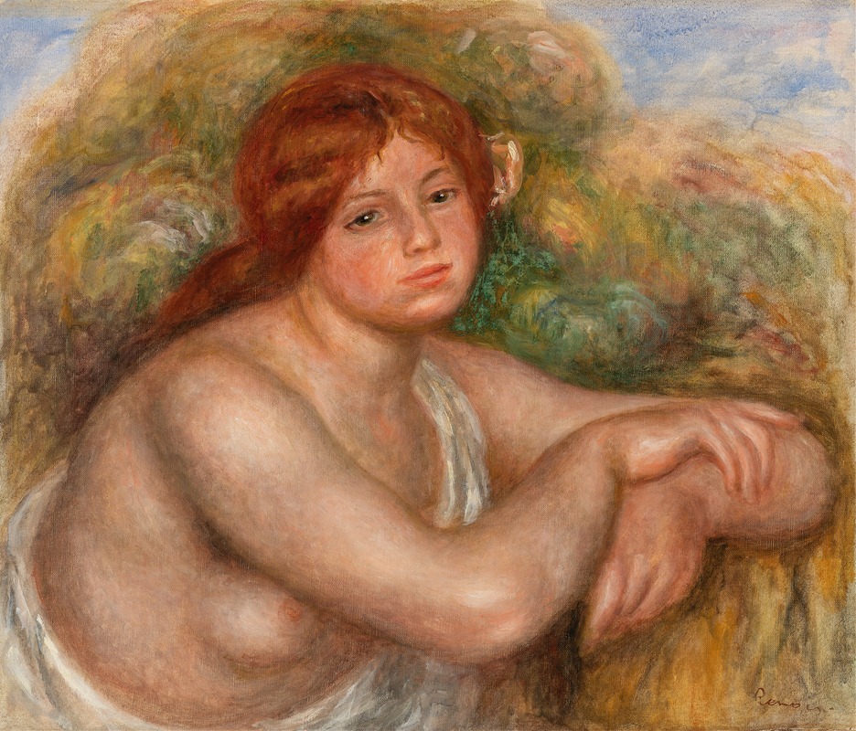 Pierre-Auguste Renoir - Nude Study, Bust of a Woman (Étude de nu, buste de femme)
