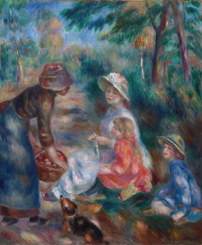 Pierre-Auguste Renoir - The Apple Seller