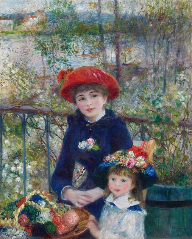 Pierre-Auguste Renoir - Two Sisters (On the Terrace)