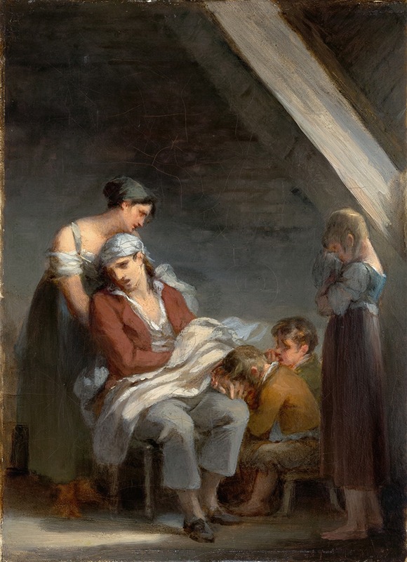 Pierre-Paul Prud'hon - Une Famille dans la désolation (A Grief-Stricken Family)