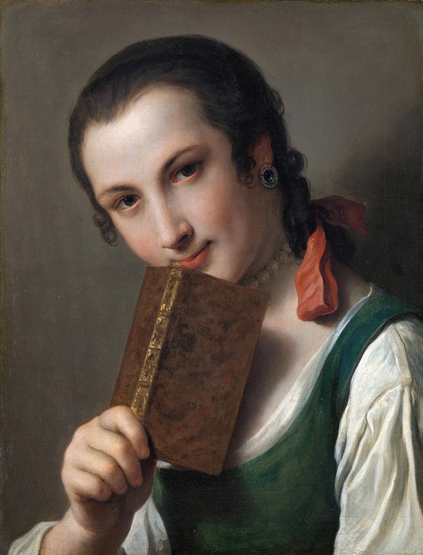 Pietro Rotari - A Young Woman with a Book