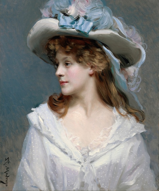 Raimundo de Madrazo y Garreta - Woman In White