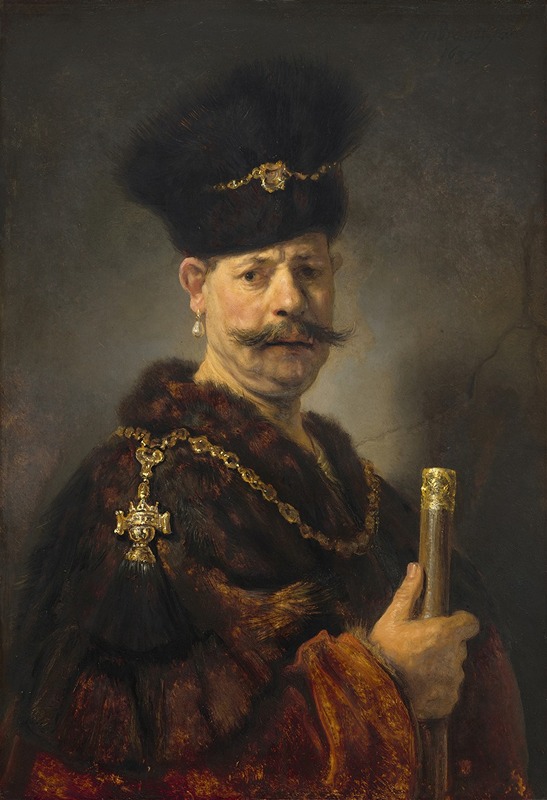Rembrandt van Rijn - A Polish Nobleman