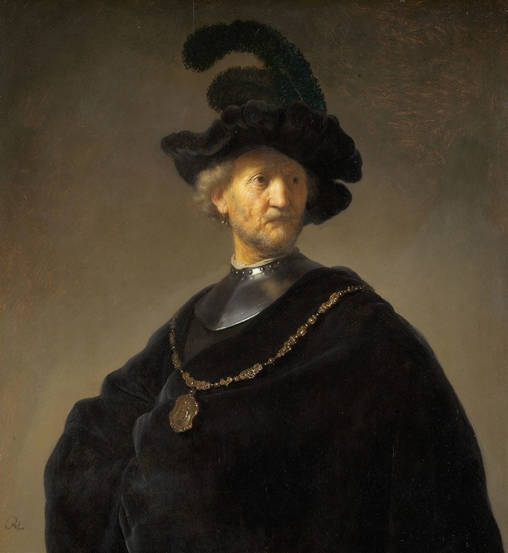 Rembrandt van Rijn - Old Man with a Gold Chain