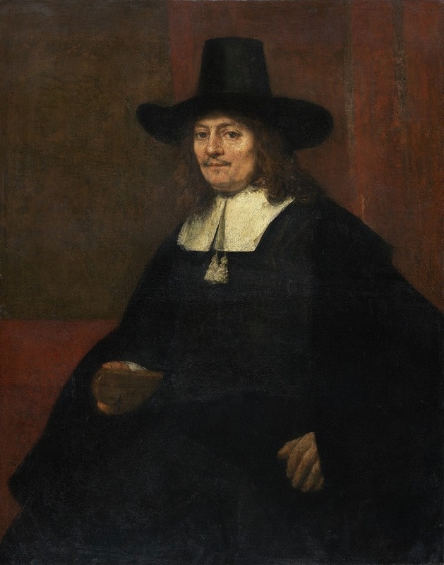 Rembrandt van Rijn - Portrait of a Man in a Tall Hat