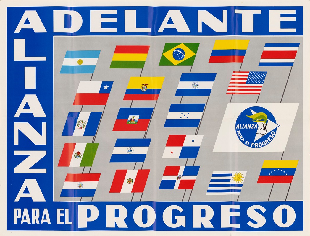 U.S. Information Agency - Anniversary Alliance Poster