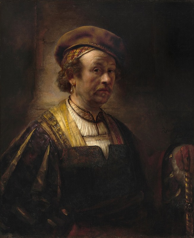 Rembrandt van Rijn - Portrait of Rembrandt