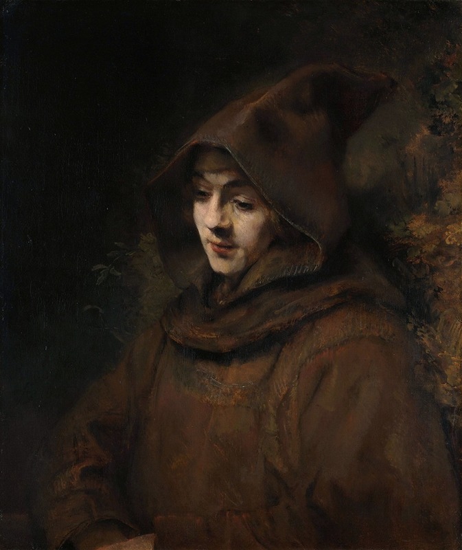 Rembrandt van Rijn - Titus in a Monk’s Habit