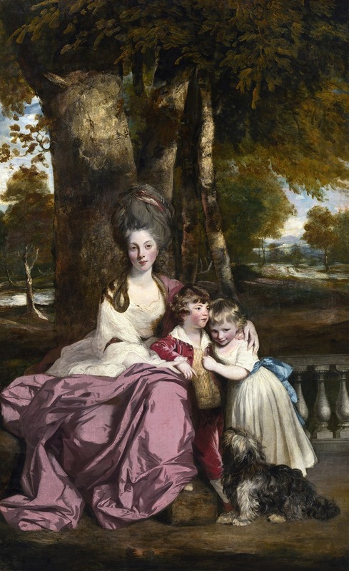Sir Joshua Reynolds - Lady Elizabeth Delmé and Her Children
