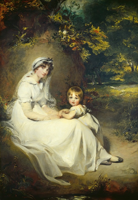 Sir Thomas Lawrence - Lady Mary Templetown and Her Eldest Son
