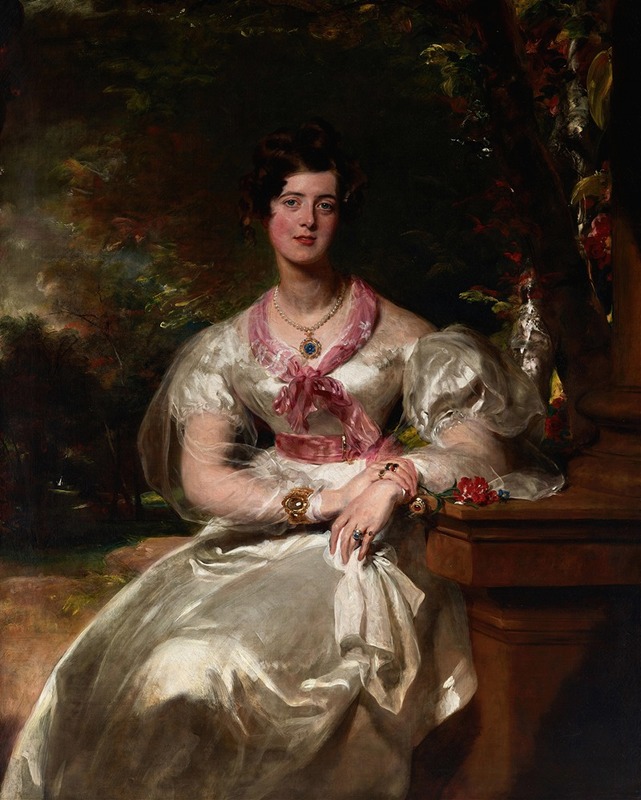 Sir Thomas Lawrence - Portrait of the Honorable Mrs. Seymour Bathurst