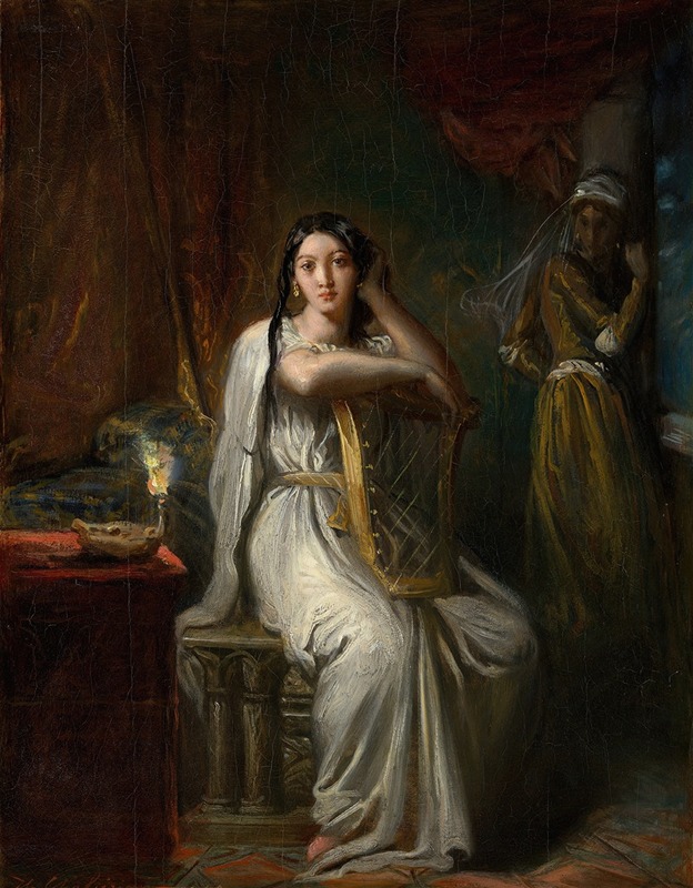 Théodore Chassériau - Desdemona (The Song of the Willow)