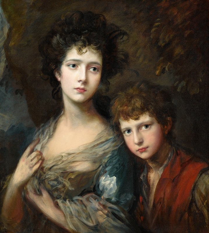 Thomas Gainsborough - Elizabeth And Thomas Linley