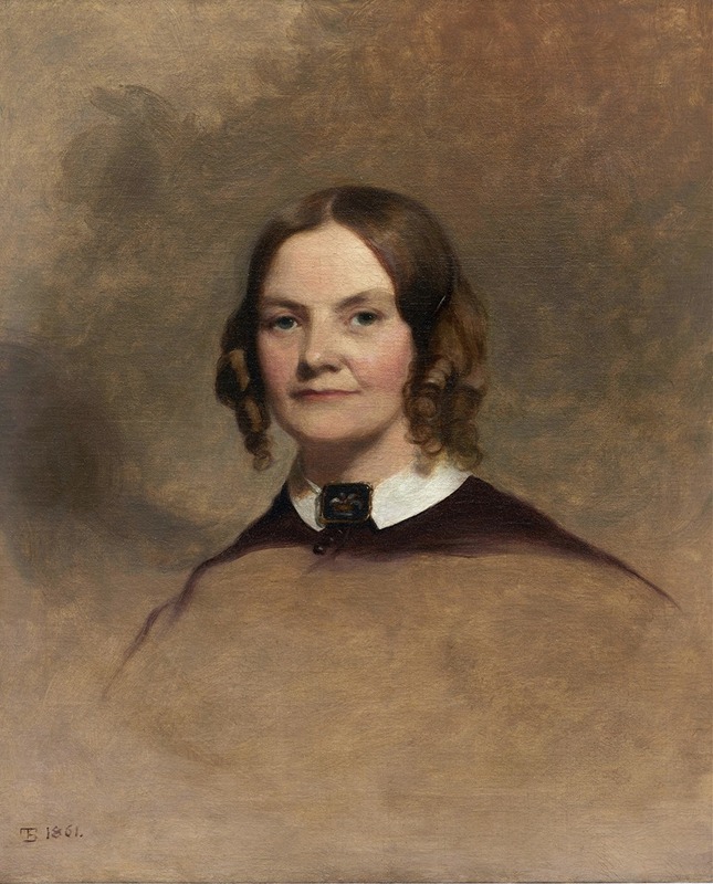 Thomas Sully - Portrait of Mrs. George H. Crossman