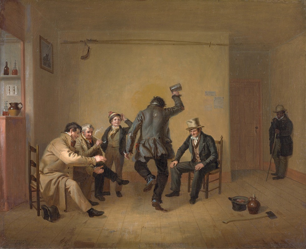 William Sidney Mount - Bar-room Scene