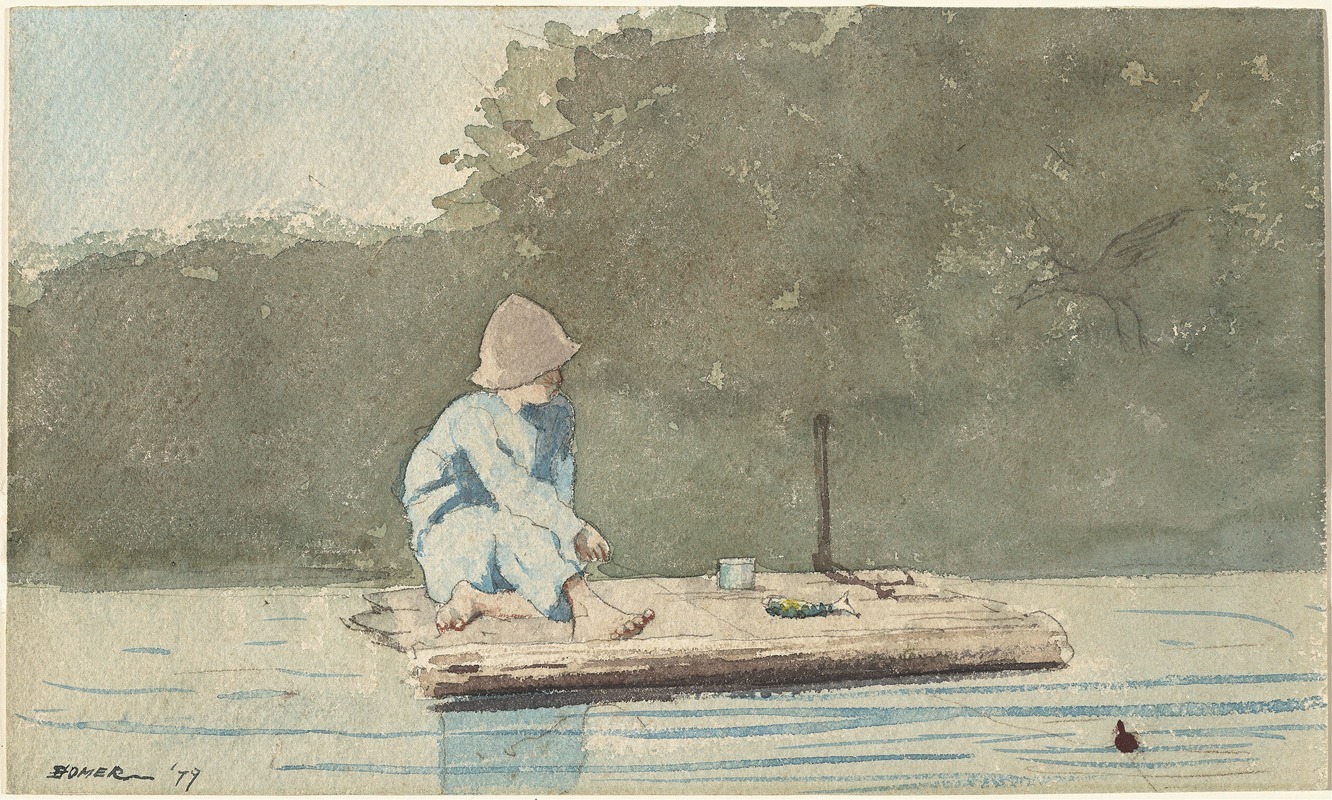 Winslow Homer - Boy on a Raft