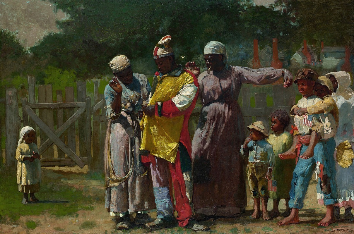 Winslow Homer - Dressing for the Carnival