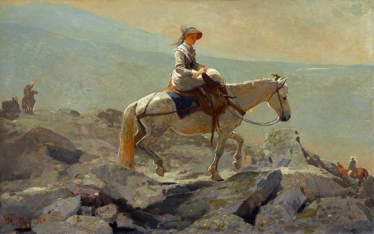 Winslow Homer - The Bridle Path, White Mountains