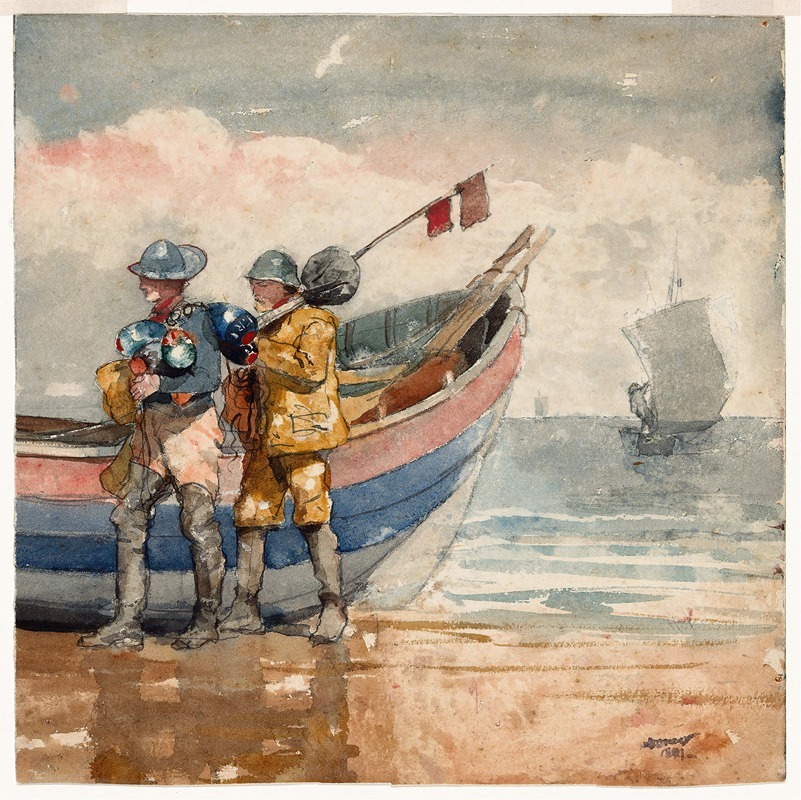 Winslow Homer - The Return, Tynemouth