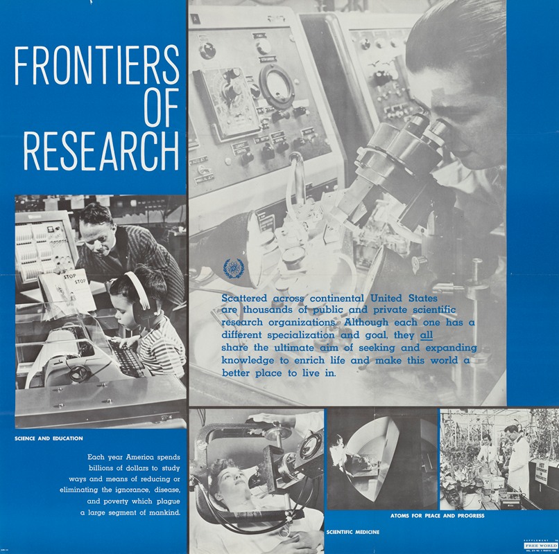 U.S. Information Agency - Frontiers of Research