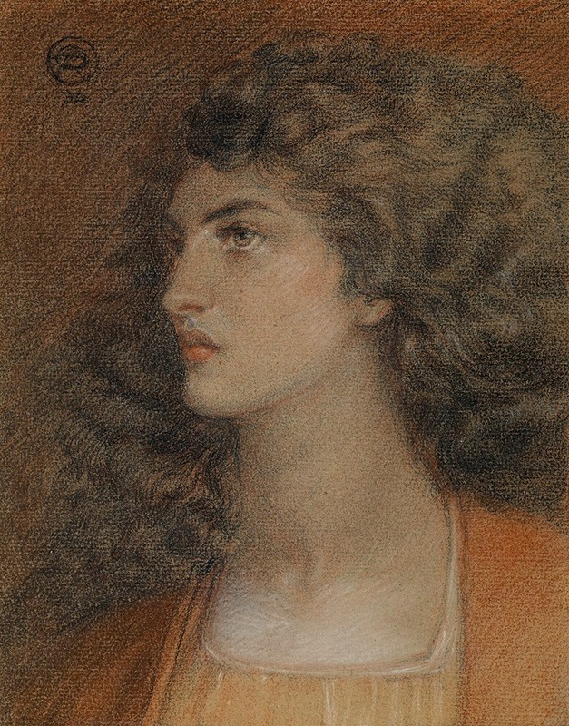 Dante Gabriel Rossetti - Portrait Of Miss Herbert