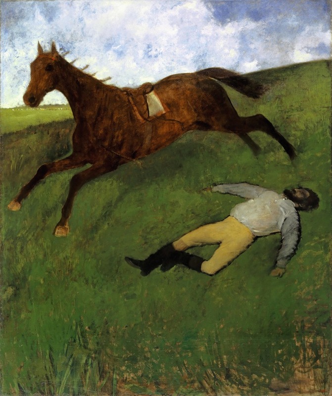 Edgar Degas - Injured Jockey