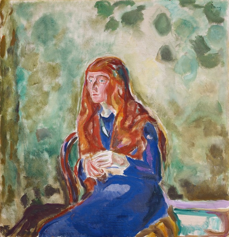 Edvard Munch - Portrait Of Käte Perls