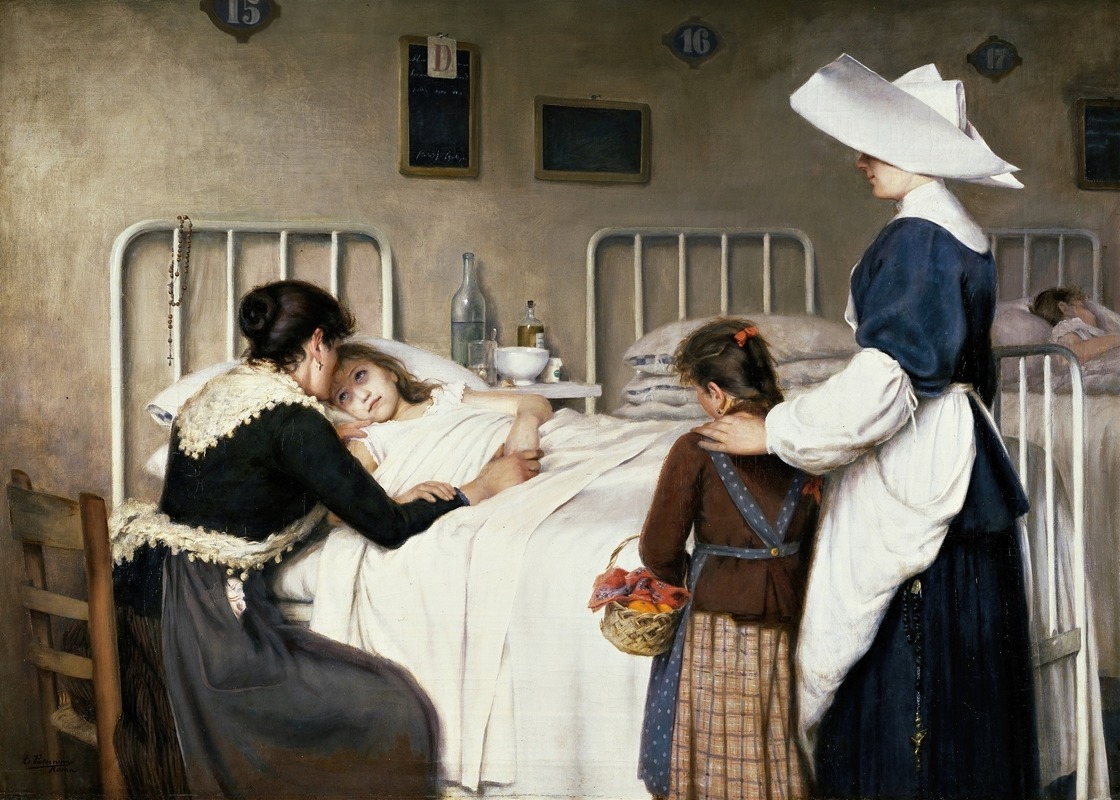 Enrique Paternina García Cid - La Visita De La Madre Al Hospital