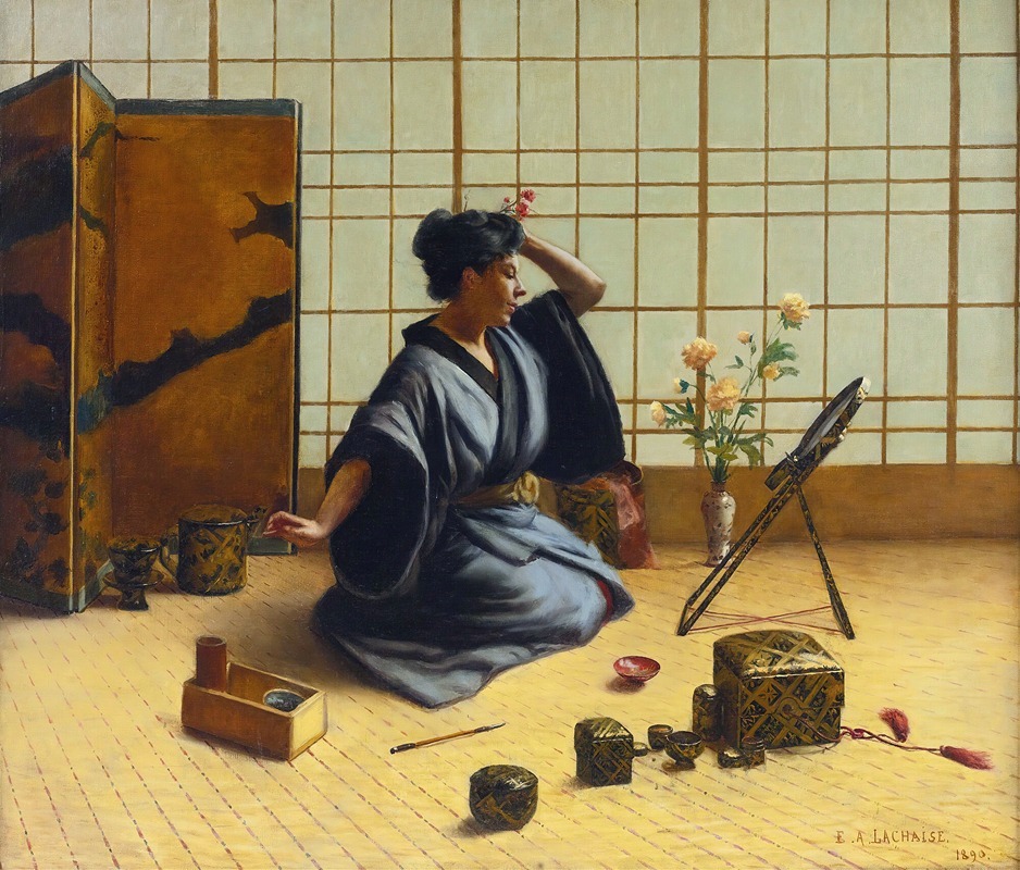 Eugene Armand Lachaise - A Japanese Room