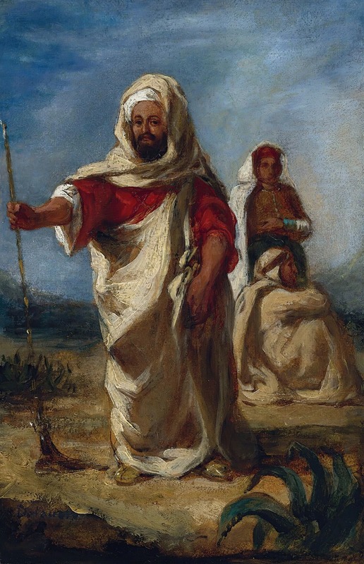 Eugène Delacroix - Moroccan Chieftain
