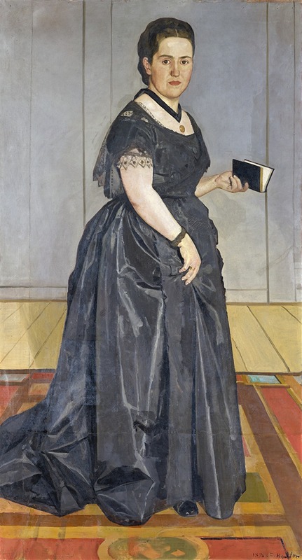 Ferdinand Hodler - Portrait Of Maria Rosa Krebs-Schüpbach