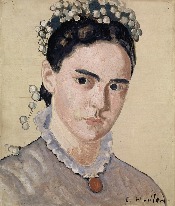 Ferdinand Hodler - Portrait Of Marie Elise Bernhard-Hodler