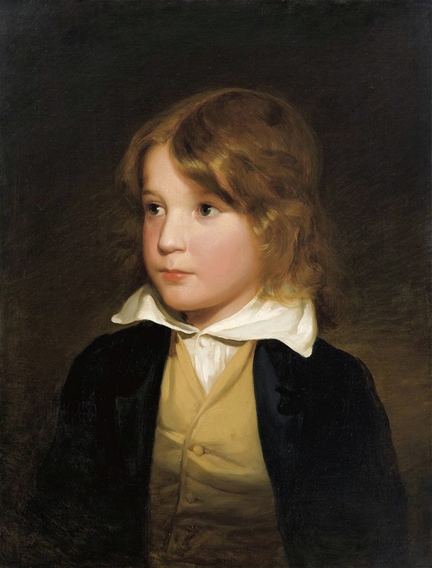 Friedrich von Amerling - Portrait Of Joseph Amerling
