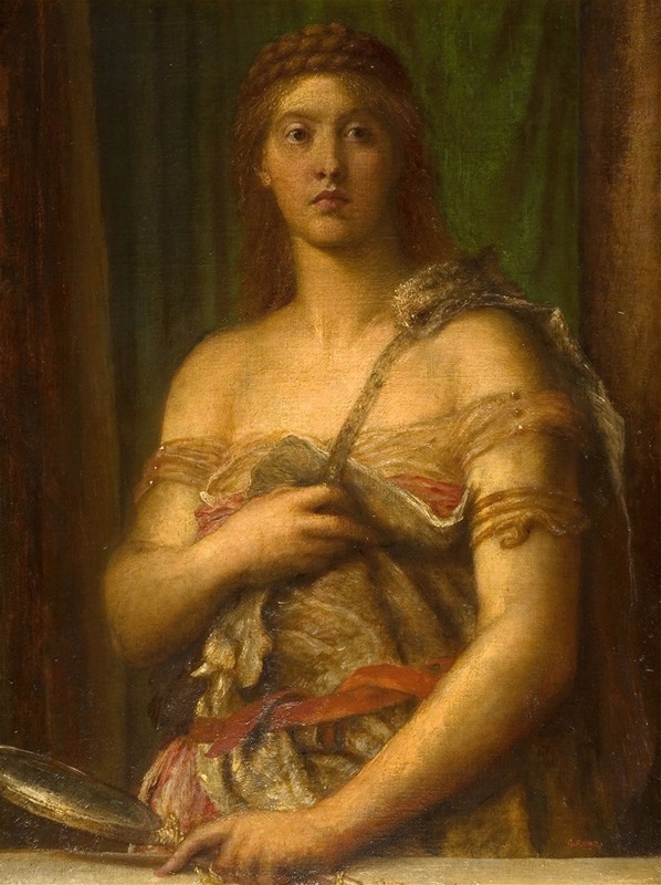 George Frederic Watts - A Roman Lady